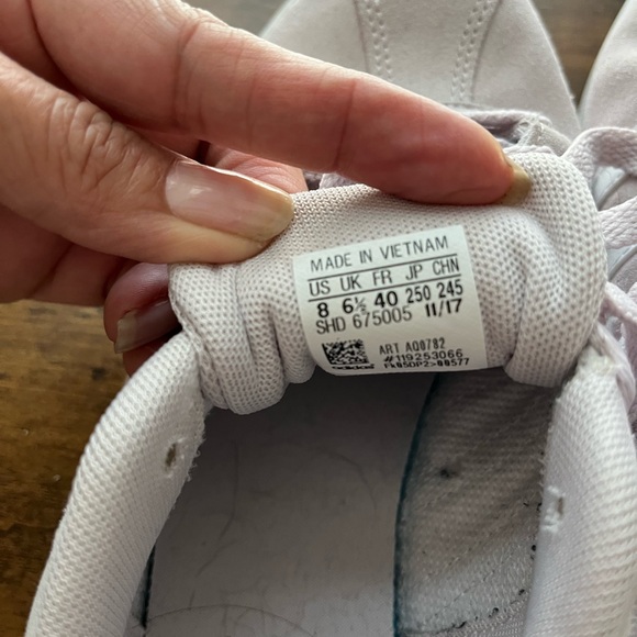 Adidas Light Pink Lace-Up Sneakers - Picture 5 of 6